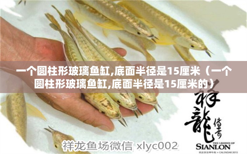 一個(gè)圓柱形玻璃魚缸,底面半徑是15厘米（一個(gè)圓柱形玻璃魚缸,底面半徑是15厘米的）