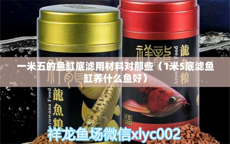 一米五的魚缸底濾用材料對那些（1米5底濾魚缸養(yǎng)什么魚好）