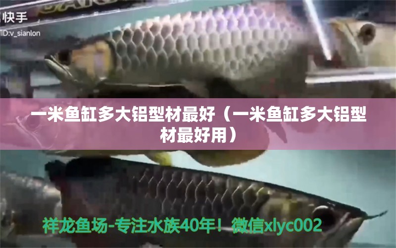 一米魚缸多大鋁型材最好（一米魚缸多大鋁型材最好用）