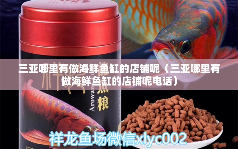 三亞哪里有做海鮮魚缸的店鋪呢（三亞哪里有做海鮮魚缸的店鋪呢電話）