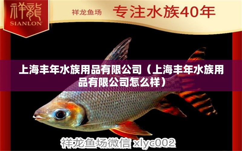 上海豐年水族用品有限公司（上海豐年水族用品有限公司怎么樣）