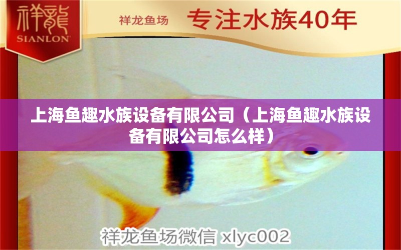 上海魚趣水族設(shè)備有限公司（上海魚趣水族設(shè)備有限公司怎么樣） 全國水族館企業(yè)名錄