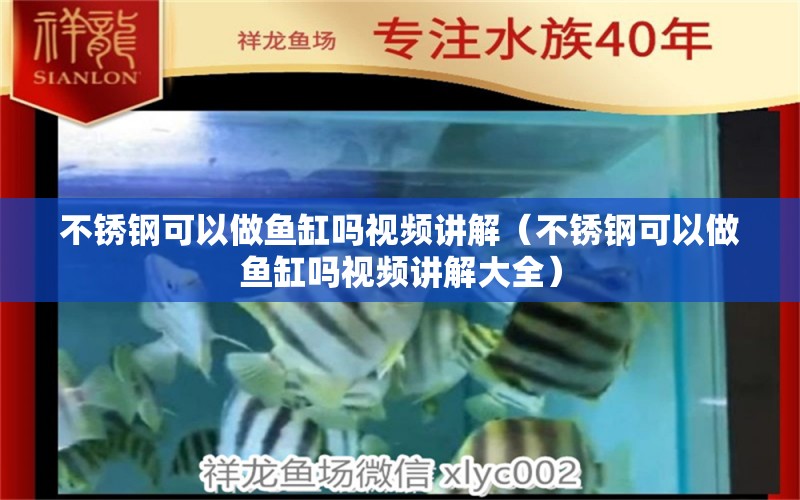 不銹鋼可以做魚缸嗎視頻講解（不銹鋼可以做魚缸嗎視頻講解大全）