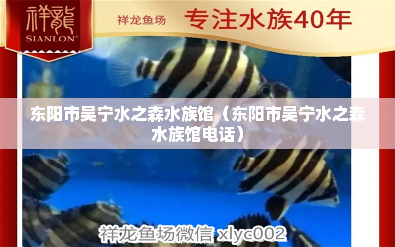 東陽(yáng)市吳寧水之森水族館（東陽(yáng)市吳寧水之森水族館電話）