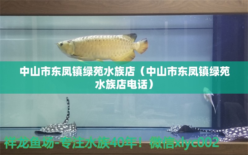 中山市東鳳鎮(zhèn)綠苑水族店（中山市東鳳鎮(zhèn)綠苑水族店電話） 全國水族館企業(yè)名錄