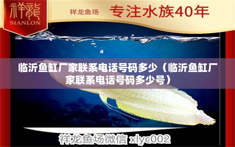 臨沂魚缸廠家聯(lián)系電話號(hào)碼多少（臨沂魚缸廠家聯(lián)系電話號(hào)碼多少號(hào)）