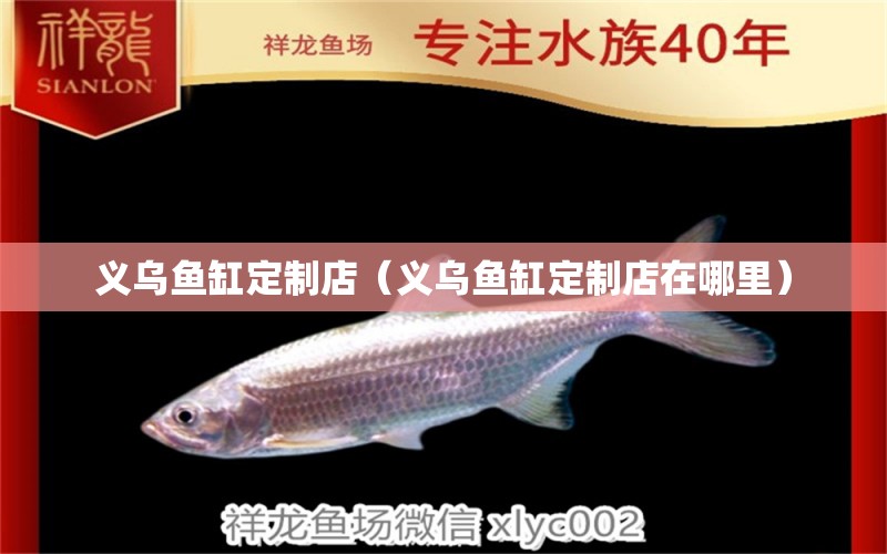 義烏魚缸定制店（義烏魚缸定制店在哪里） 量子養(yǎng)魚技術(shù)