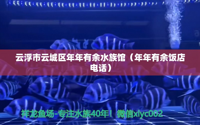 云浮市云城區(qū)年年有余水族館（年年有余飯店電話） 全國水族館企業(yè)名錄