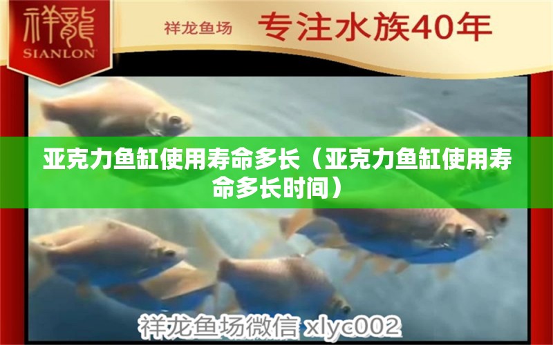 亞克力魚缸使用壽命多長（亞克力魚缸使用壽命多長時間）