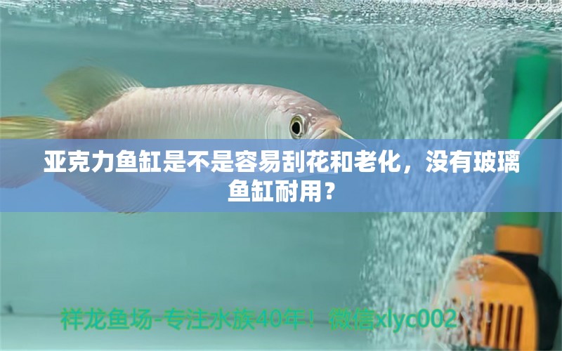 亞克力魚缸是不是容易刮花和老化，沒有玻璃魚缸耐用？