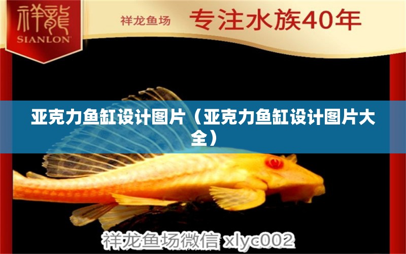 亞克力魚缸設計圖片（亞克力魚缸設計圖片大全）