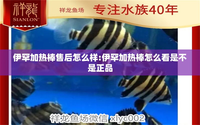 伊罕加熱棒售后怎么樣:伊罕加熱棒怎么看是不是正品 伊罕水族 第1張