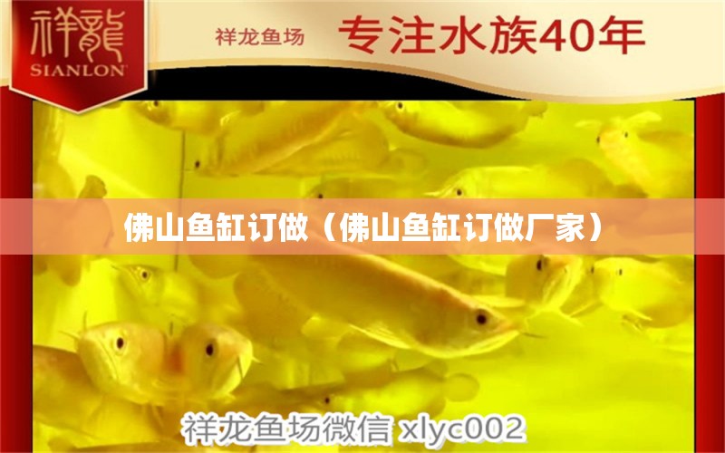 佛山魚缸訂做（佛山魚缸訂做廠家） 廣州龍魚批發(fā)市場