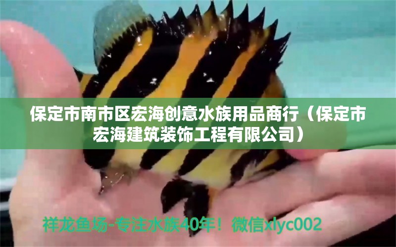 保定市南市區(qū)宏海創(chuàng)意水族用品商行（保定市宏海建筑裝飾工程有限公司）