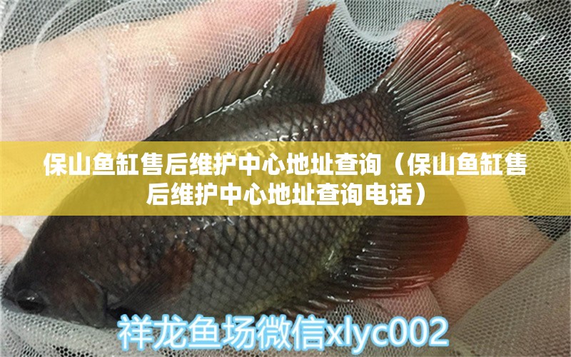 保山魚缸售后維護中心地址查詢（保山魚缸售后維護中心地址查詢電話） 其他品牌魚缸