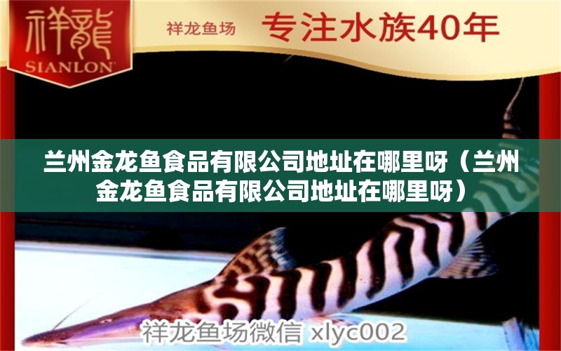 蘭州金龍魚食品有限公司地址在哪里呀（蘭州金龍魚食品有限公司地址在哪里呀）