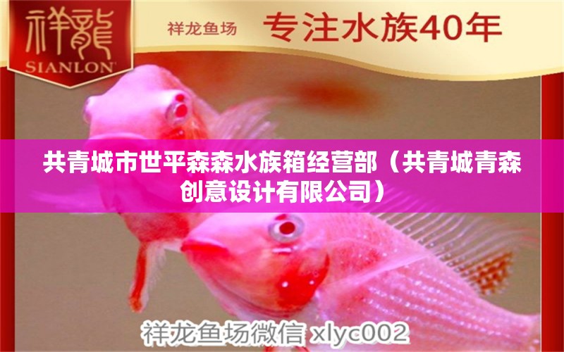 共青城市世平森森水族箱經(jīng)營(yíng)部（共青城青森創(chuàng)意設(shè)計(jì)有限公司）