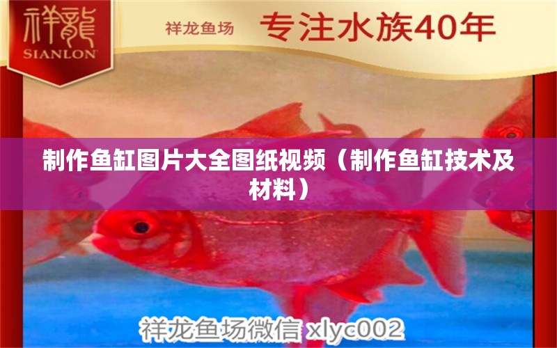 制作魚缸圖片大全圖紙視頻（制作魚缸技術(shù)及材料）