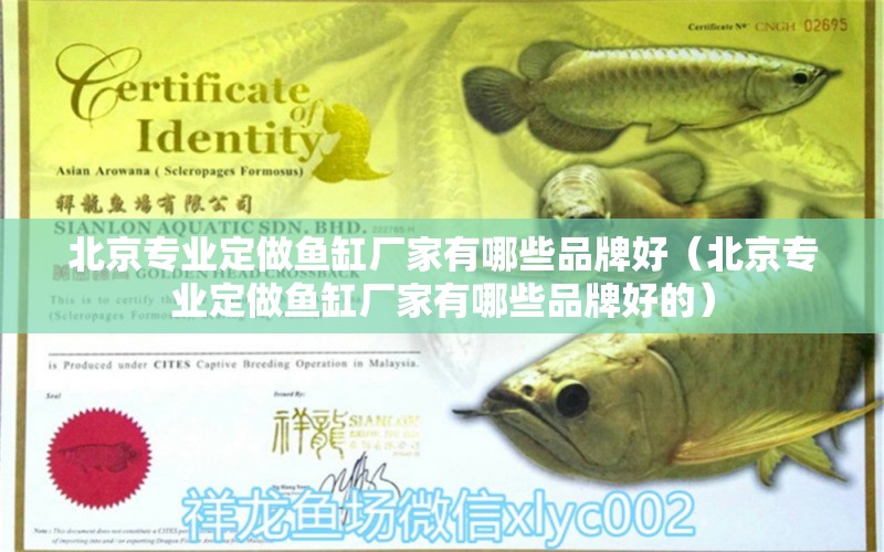 北京專業(yè)定做魚缸廠家有哪些品牌好（北京專業(yè)定做魚缸廠家有哪些品牌好的） 觀賞魚水族批發(fā)市場(chǎng)