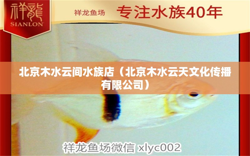 北京木水云間水族店（北京木水云天文化傳播有限公司）