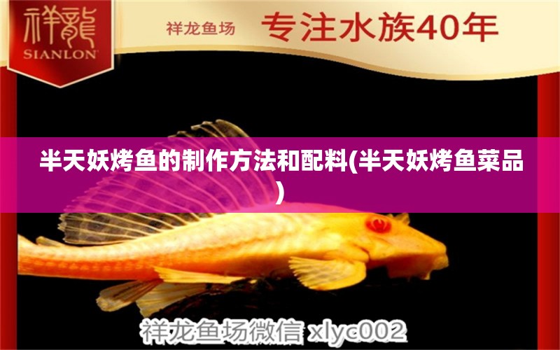 半天妖烤魚的制作方法和配料(半天妖烤魚菜品)