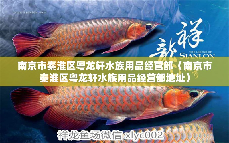 南京市秦淮區(qū)粵龍軒水族用品經(jīng)營部（南京市秦淮區(qū)粵龍軒水族用品經(jīng)營部地址）