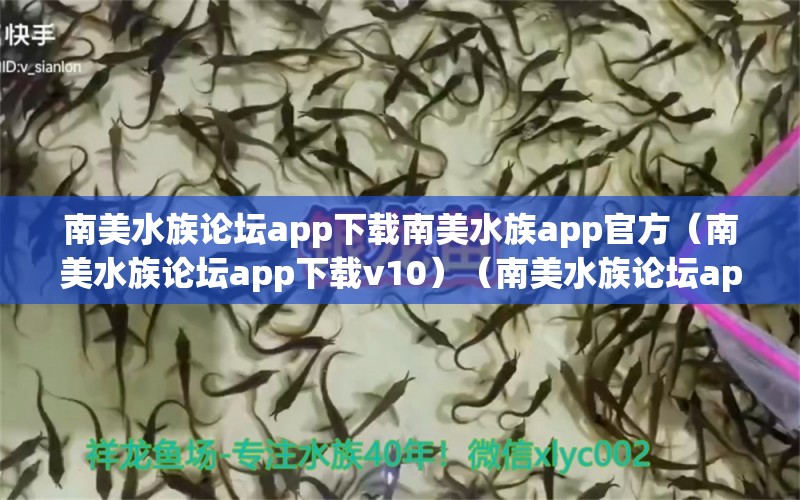 南美水族論壇app下載南美水族app官方（南美水族論壇app下載v10）（南美水族論壇app1.0.37）