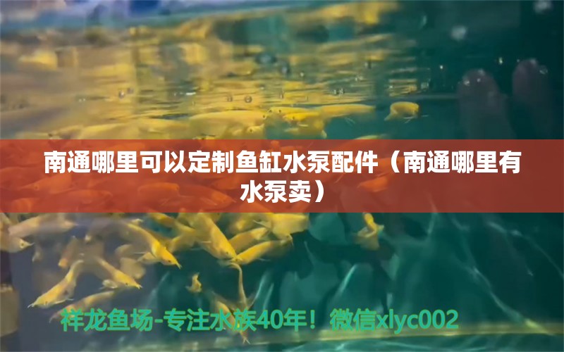 南通哪里可以定制魚缸水泵配件（南通哪里有水泵賣）