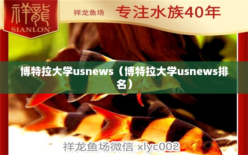 博特拉大學(xué)usnews（博特拉大學(xué)usnews排名） 博特水族