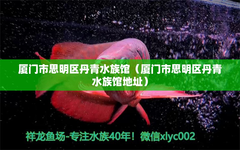 廈門市思明區(qū)丹青水族館（廈門市思明區(qū)丹青水族館地址） 全國(guó)水族館企業(yè)名錄