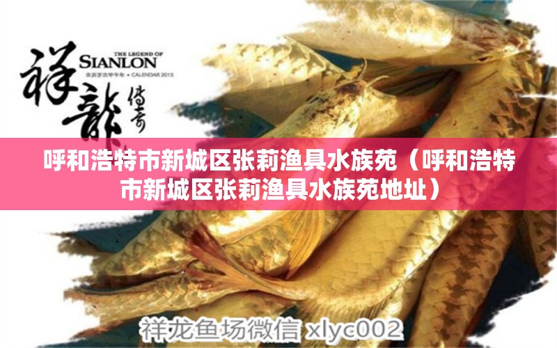 呼和浩特市新城區(qū)張莉漁具水族苑（呼和浩特市新城區(qū)張莉漁具水族苑地址）