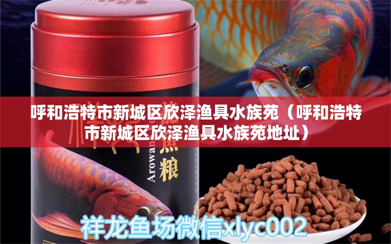 呼和浩特市新城區(qū)欣澤漁具水族苑（呼和浩特市新城區(qū)欣澤漁具水族苑地址） 全國水族館企業(yè)名錄