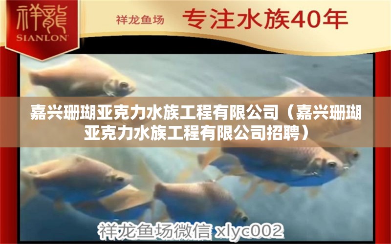 嘉興珊瑚亞克力水族工程有限公司（嘉興珊瑚亞克力水族工程有限公司招聘）