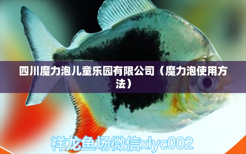 四川魔力泡兒童樂園有限公司（魔力泡使用方法） 全國水族館企業(yè)名錄