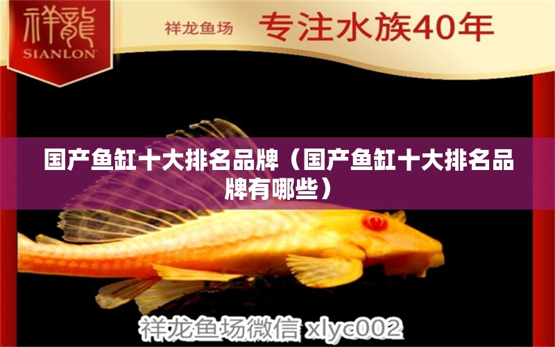 國產(chǎn)魚缸十大排名品牌（國產(chǎn)魚缸十大排名品牌有哪些） 其他品牌魚缸