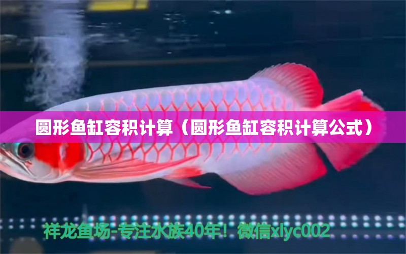 圓形魚缸容積計算（圓形魚缸容積計算公式）