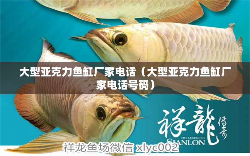 大型亞克力魚缸廠家電話（大型亞克力魚缸廠家電話號(hào)碼）