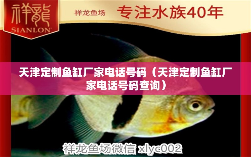 天津定制魚缸廠家電話號碼（天津定制魚缸廠家電話號碼查詢） 其他品牌魚缸