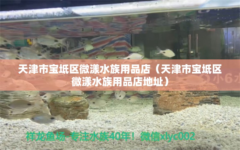 天津市寶坻區(qū)微漾水族用品店（天津市寶坻區(qū)微漾水族用品店地址）