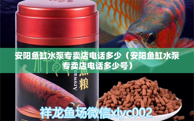 安陽魚缸水泵專賣店電話多少（安陽魚缸水泵專賣店電話多少號）