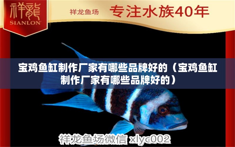 寶雞魚(yú)缸制作廠家有哪些品牌好的（寶雞魚(yú)缸制作廠家有哪些品牌好的）