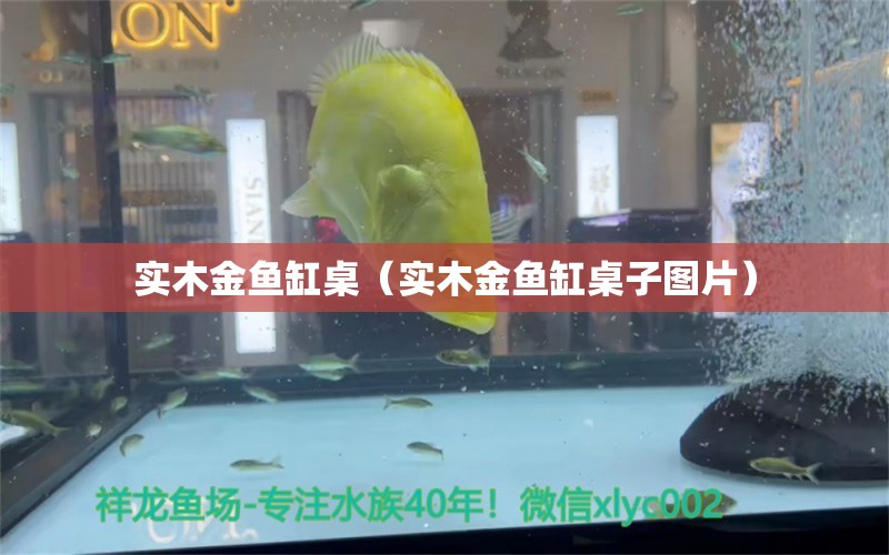 實(shí)木金魚缸桌（實(shí)木金魚缸桌子圖片） 其他品牌魚缸