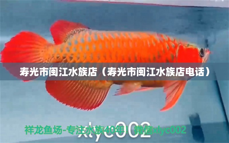 壽光市閩江水族店（壽光市閩江水族店電話） 全國水族館企業(yè)名錄