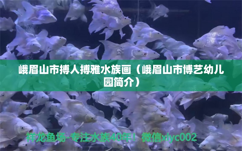 峨眉山市搏人搏雅水族畫（峨眉山市博藝幼兒園簡介）