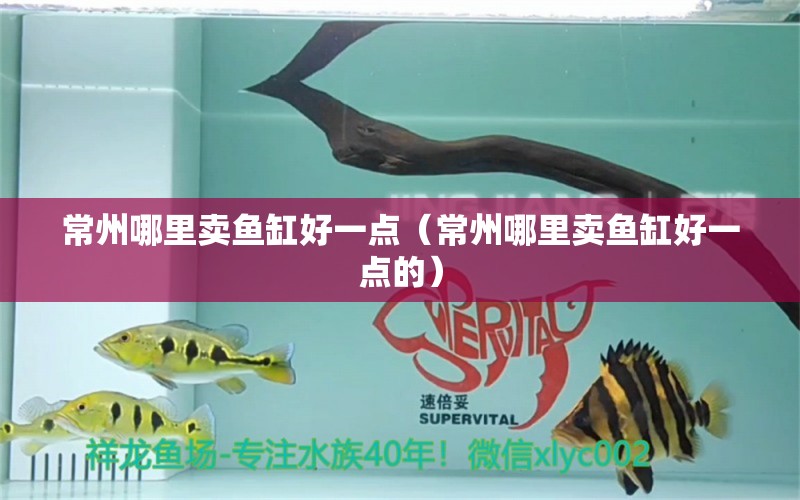 常州哪里賣魚缸好一點（常州哪里賣魚缸好一點的） 其他品牌魚缸