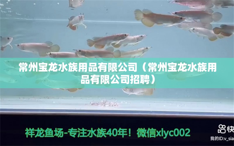 常州寶龍水族用品有限公司（常州寶龍水族用品有限公司招聘） 水族用品