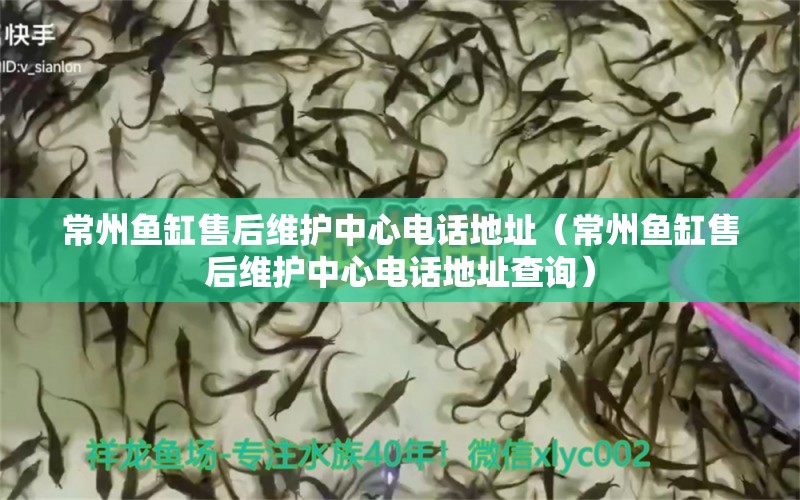 常州魚(yú)缸售后維護(hù)中心電話地址（常州魚(yú)缸售后維護(hù)中心電話地址查詢）