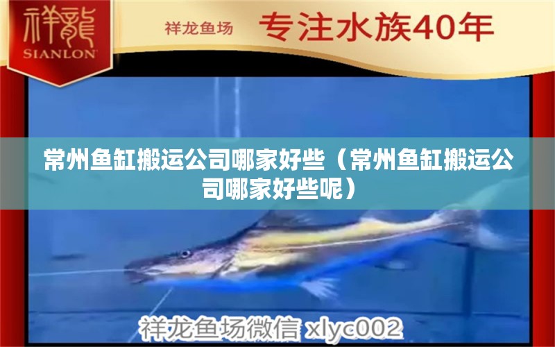 常州魚缸搬運(yùn)公司哪家好些（常州魚缸搬運(yùn)公司哪家好些呢）