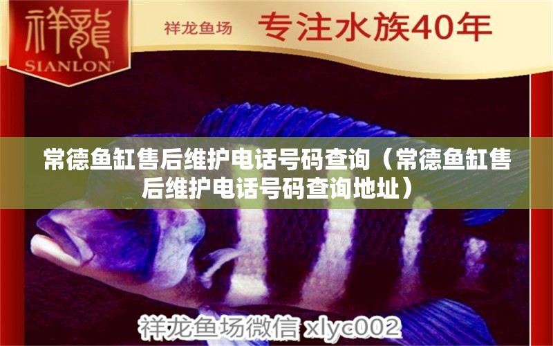 常德魚缸售后維護電話號碼查詢（常德魚缸售后維護電話號碼查詢地址）