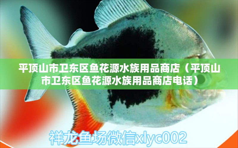 平頂山市衛(wèi)東區(qū)魚花源水族用品商店（平頂山市衛(wèi)東區(qū)魚花源水族用品商店電話） 水族用品